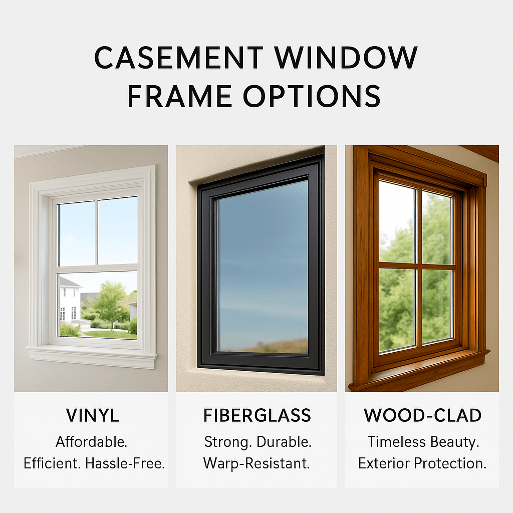 Materials & Frame Options