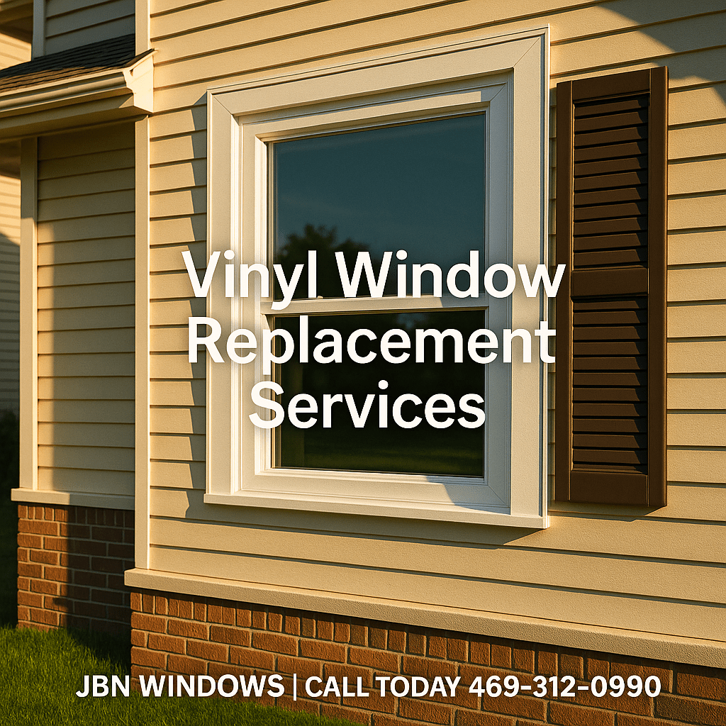 Vinyl Window Replacement Services