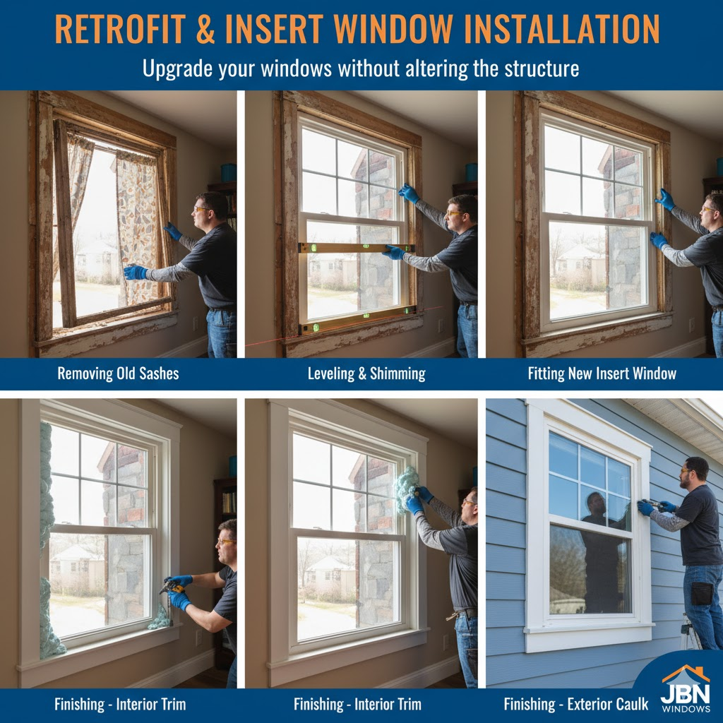Retrofit & Insert Window Installation