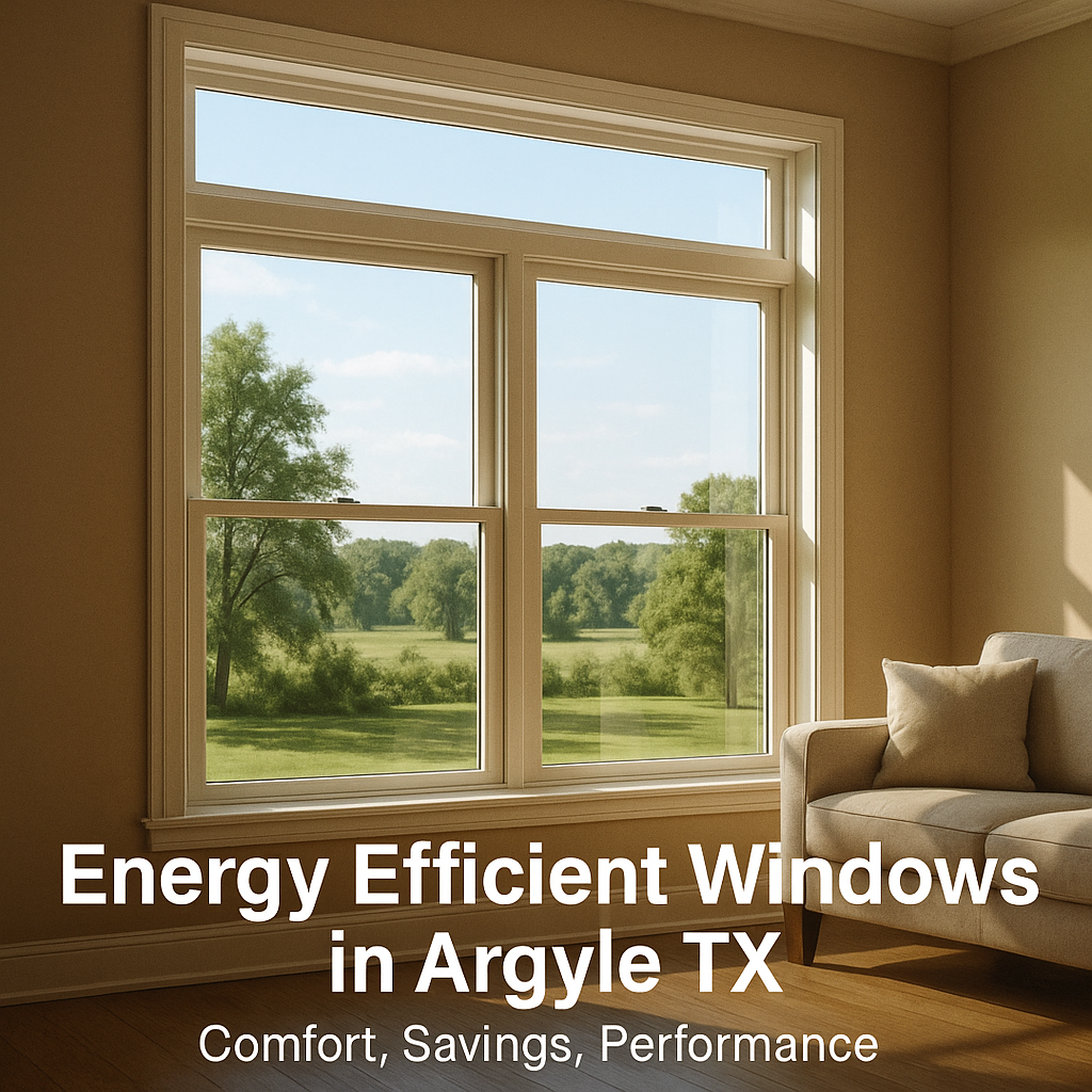 Energy Efficient Windows in Argyle TX