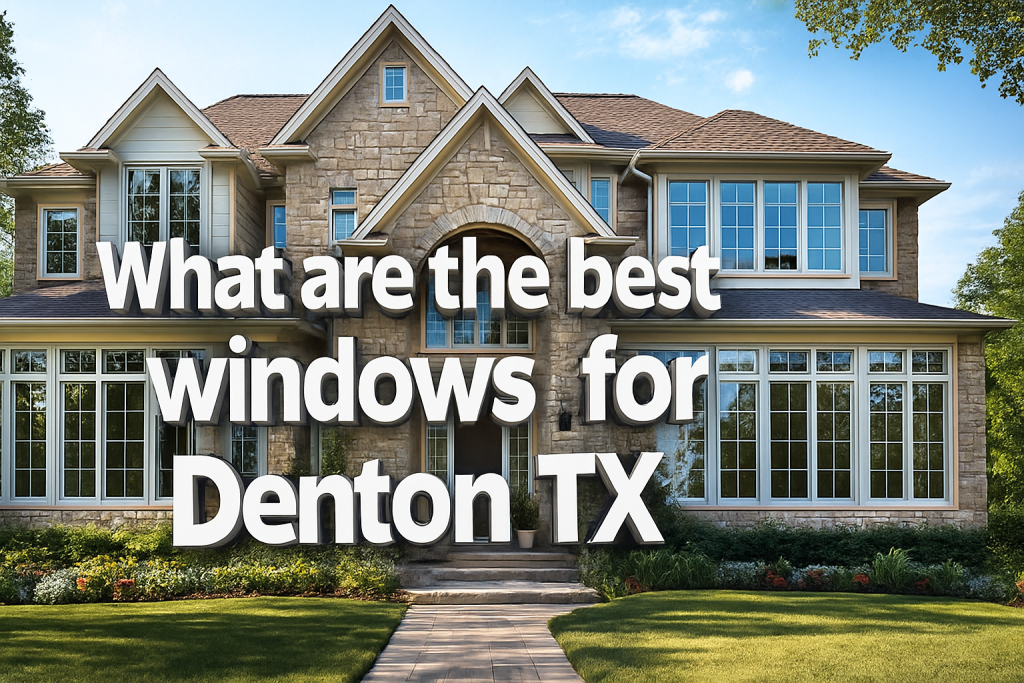Best Windows for Denton TX Homes
