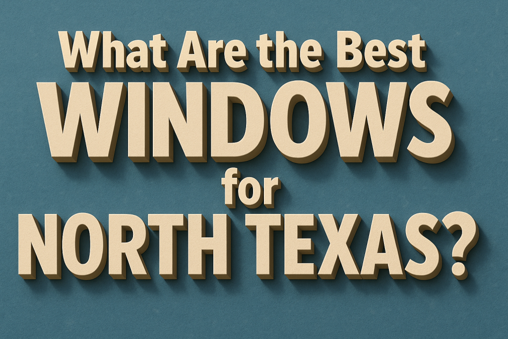 What are the best windows for North Texas