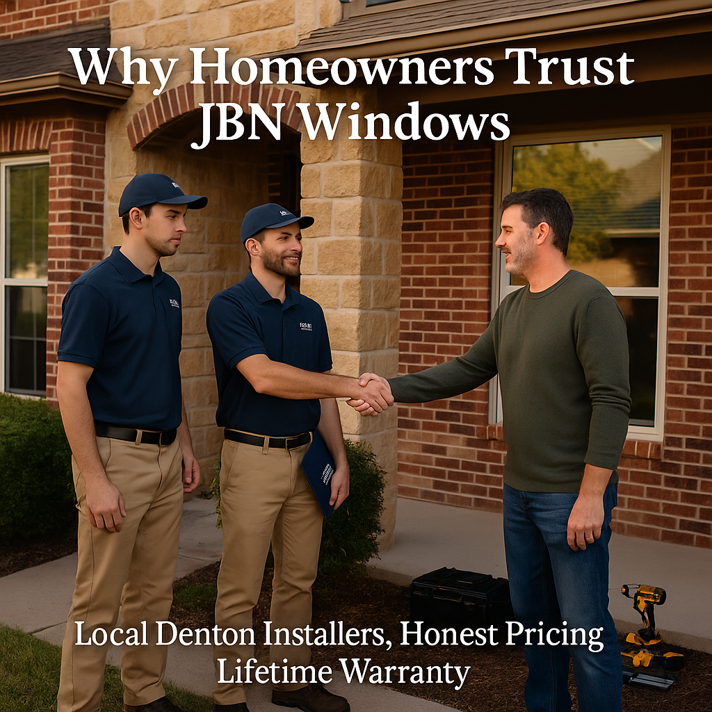 Why Homeowners Trust JBN Windows