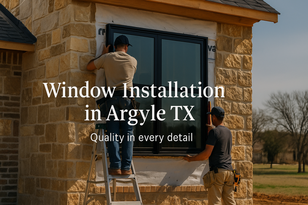Window Installation in Argyle TX