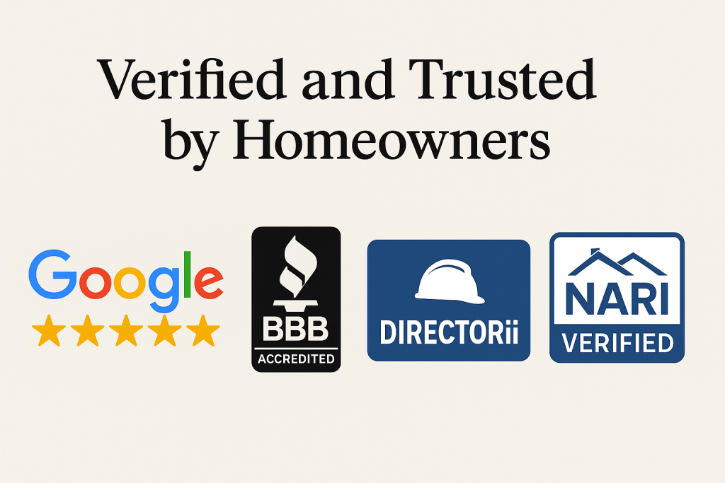 Verified and Trusted by Homeowners