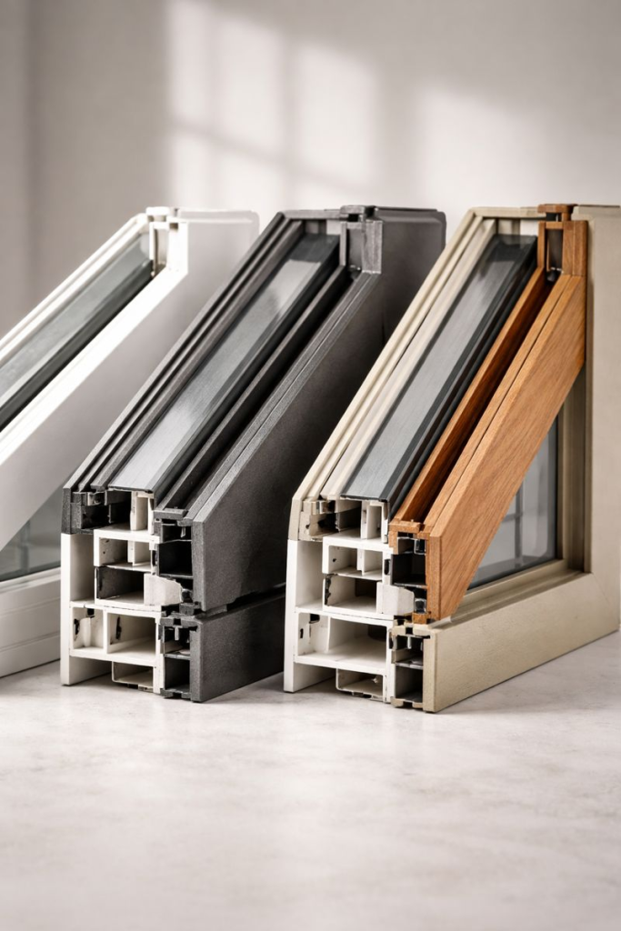 {awning window frame material options|awning windows available in multiple materials|awning window styles and frame selections}