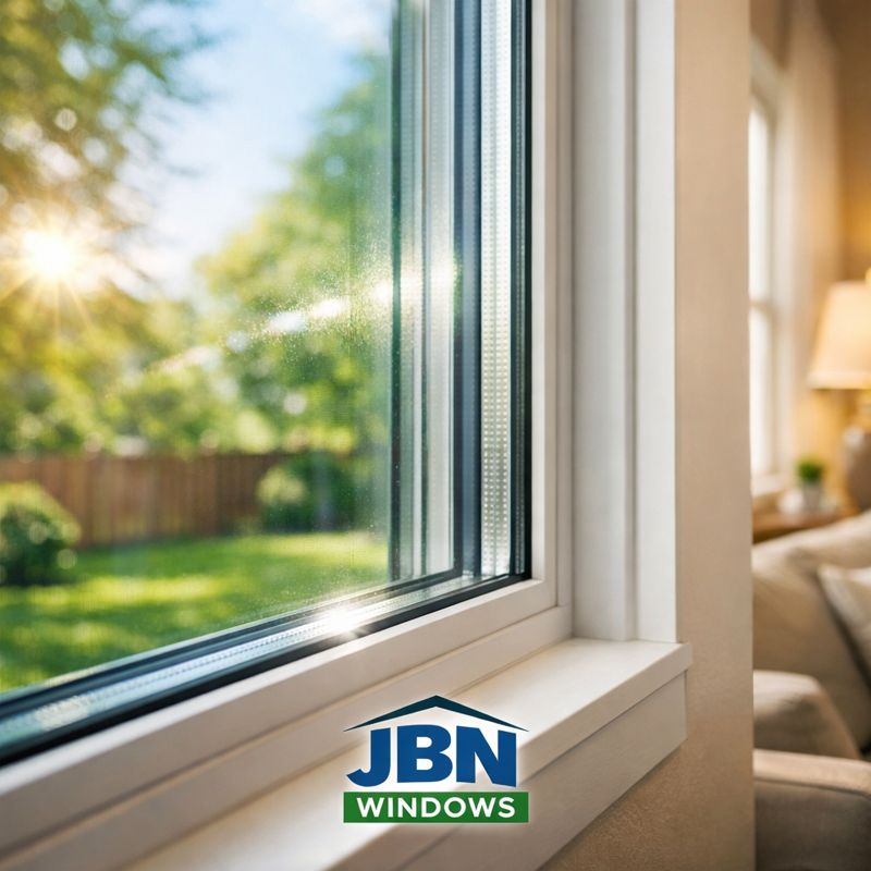 Energy-efficient replacement windows improving home comfort and insulation