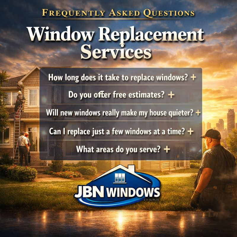 Frequently Asked Questions Window Replacement Services