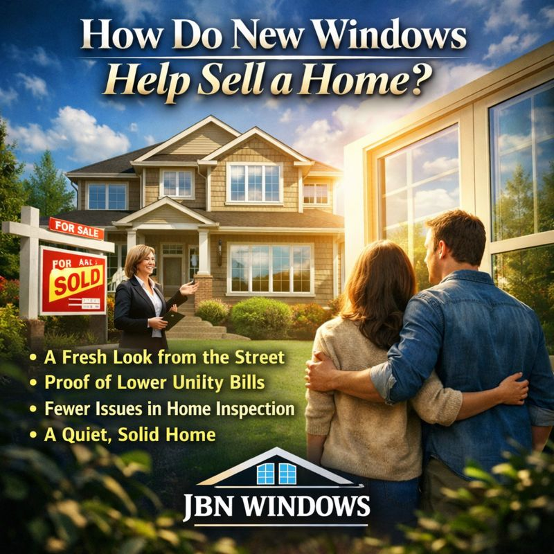 How Do New Windows Help Sell a Home