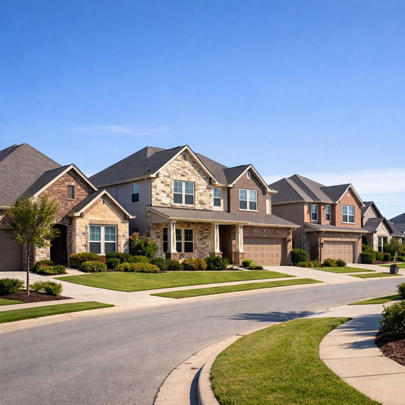Residential homes served by the JBN Windows installation team