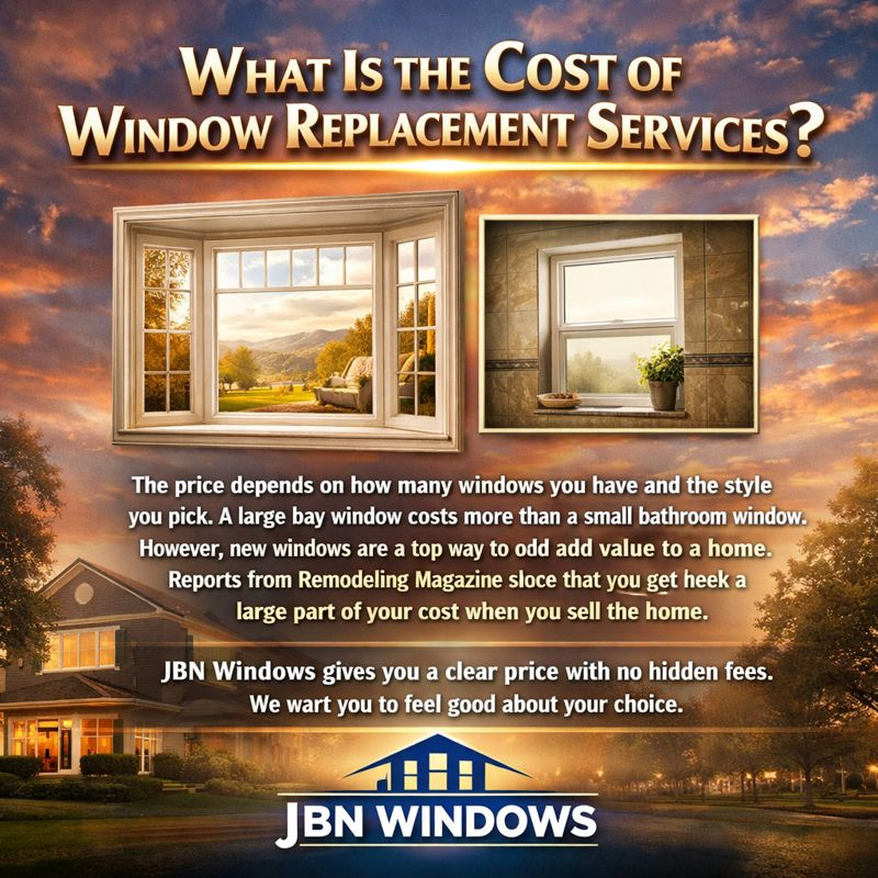 What Is the Cost of Window Replacement Services