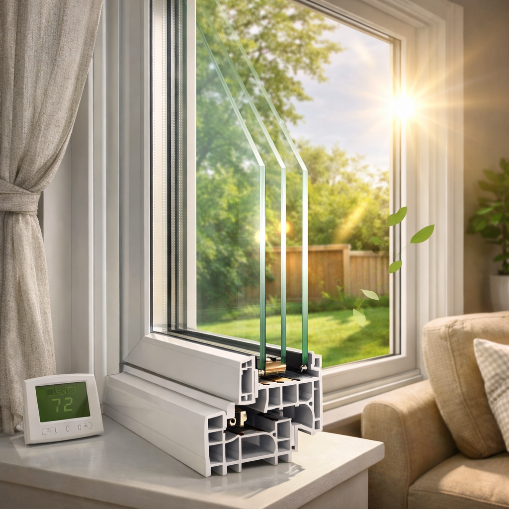 Are vinyl windows energy efficient