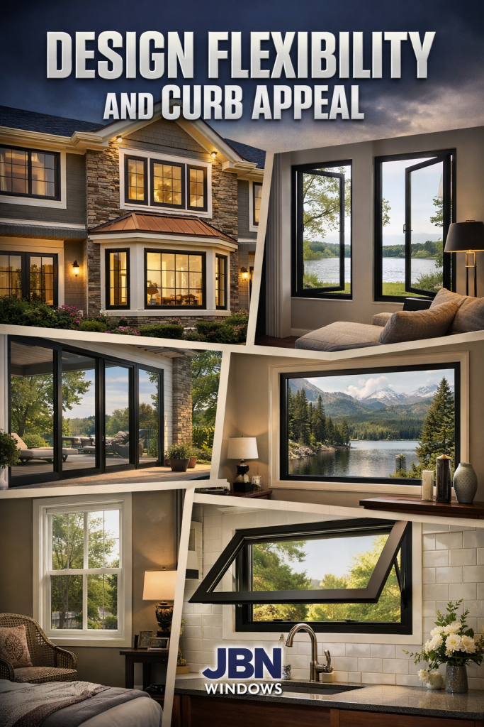 Design Flexibility and Curb Appeal