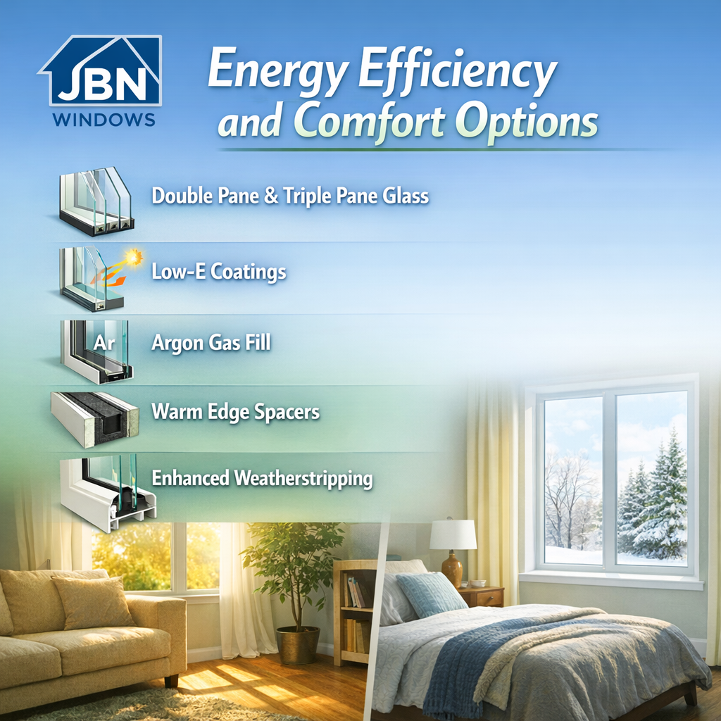 Energy Efficiency and Comfort Options