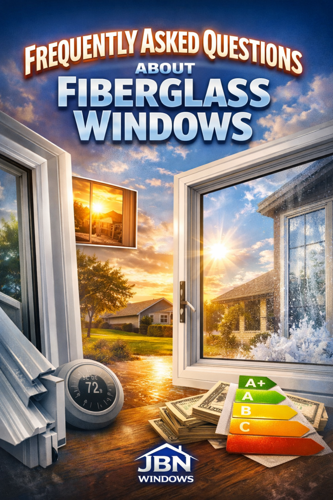 Frequently Asked Questions About Fiberglass Windows