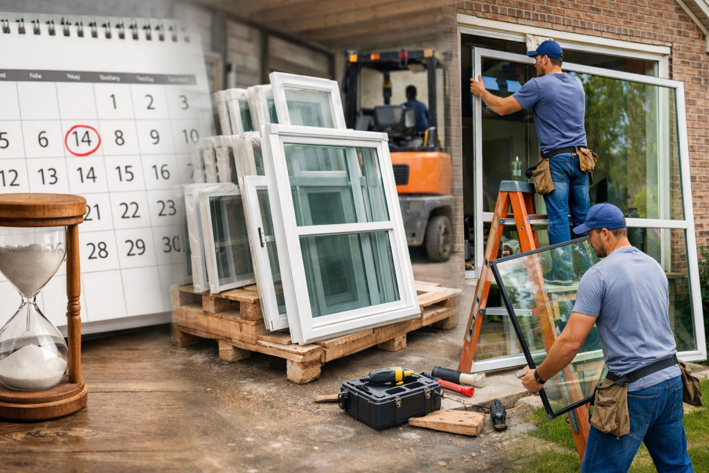 How long does it take to receive new windows