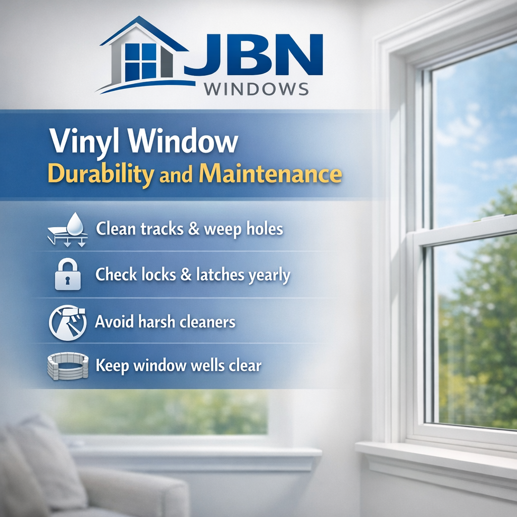 Vinyl Window Durability and Maintenance