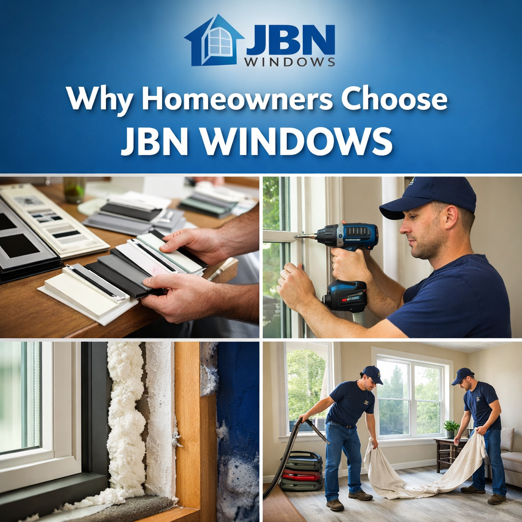 Why Homeowners Choose JBN Windows