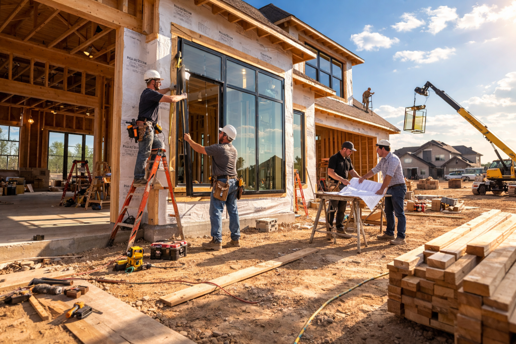 New Construction Window Installation