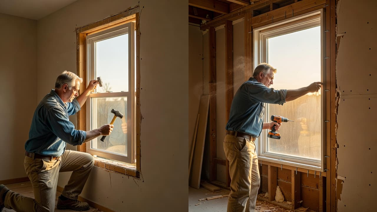 Insert and full-frame Window Installation methods for North Texas homes