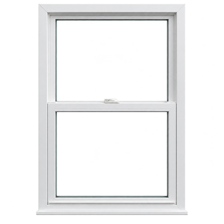 White single-hung window style