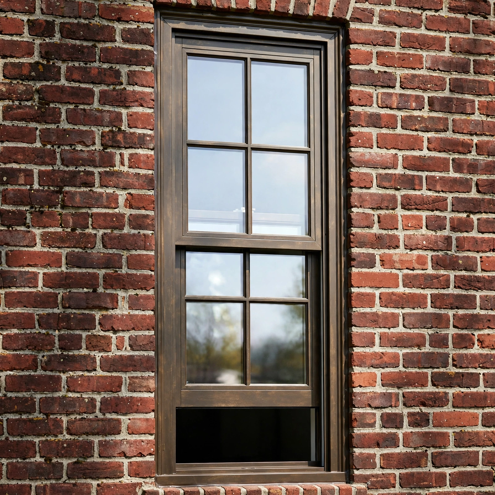 Double Hung Windows Denton TX 2 Double-hung windows on a historic home near the Denton Square